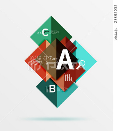 Geometric square and triangle template Geometric square and triangle template 28392052