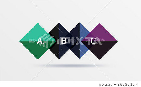 Glossy squares with text, abstract geometric Glossy squares with text, abstract geometric 28393157