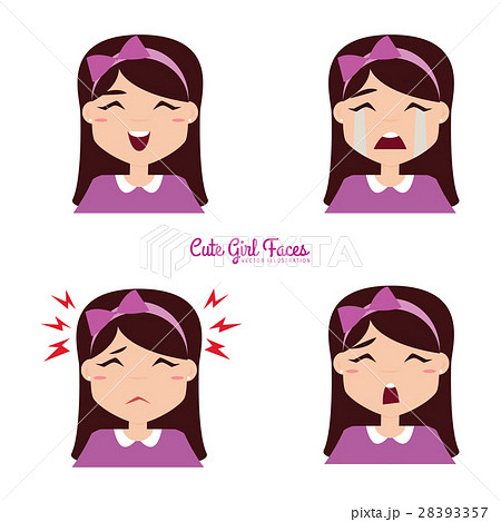 girl Expression Faces 28393357