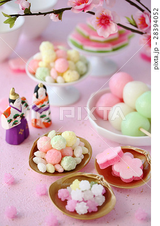 ひな祭り　お菓子 28394052