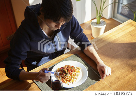 パスタ食事　一人メシ 28395775