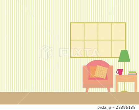 リビングルーム　ソファ　本　カップ 28396138