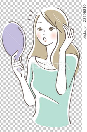 灰色頭髮的女人 28396810
