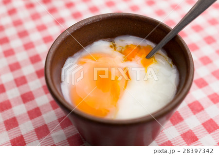 Soft boiled egg in cup Soft boiled egg in cup 28397342