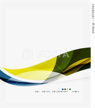Colorful geometric wave abstract background Colorful geometric wave abstract background 28398361