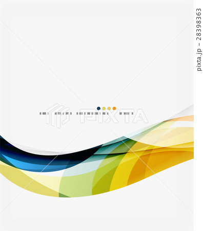 Colorful geometric wave abstract background Colorful geometric wave abstract background 28398363