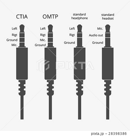 Vector connector icon. Standard plugs for 28398386