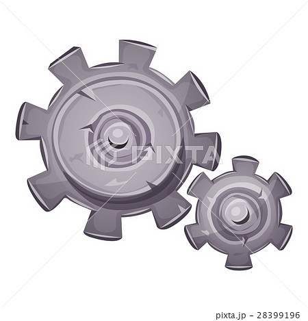 Cartoon Stone Gears 28399196
