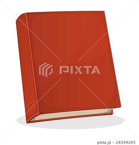Red Book Cover Isolated On White 28399263