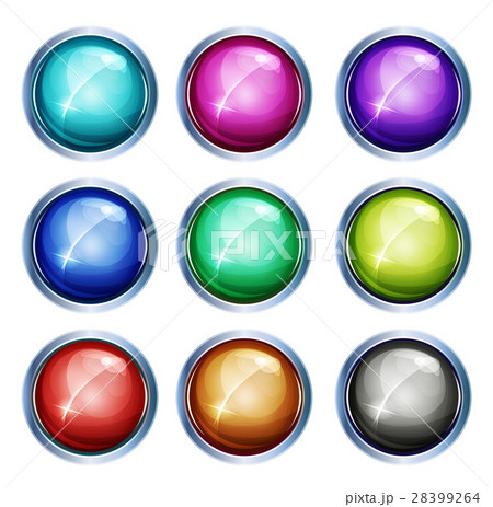 Rounded Light Icons And Buttons 28399264