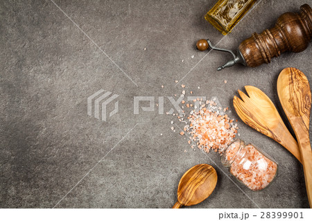 Slate board in a wooden frame 28399901