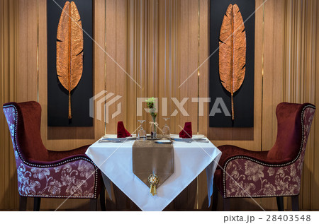 Luxury restaurant set 28403548