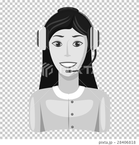 Woman consultant service delivery icon Woman consultant service delivery icon 28406818