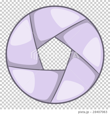 Camera shutter icon, cartoon style Camera shutter icon, cartoon style 28407063