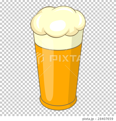 Swiss beer mug icon, cartoon style Swiss beer mug icon, cartoon style 28407659