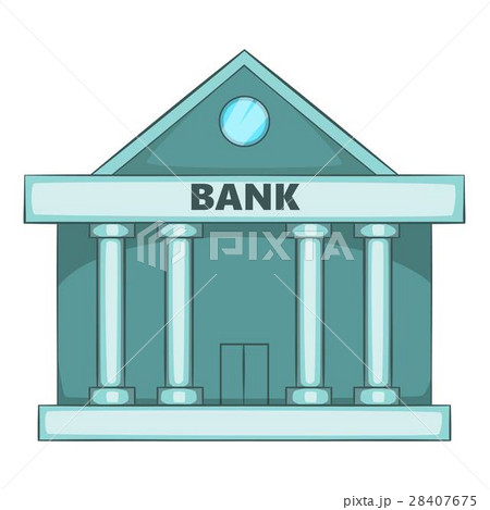 Swiss Bank icon, cartoon style Swiss Bank icon, cartoon style 28407675