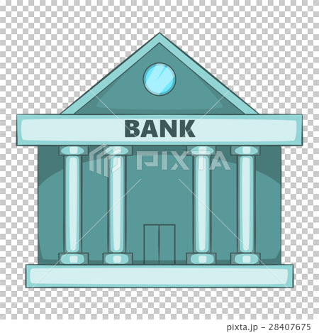 Swiss Bank icon, cartoon style Swiss Bank icon, cartoon style 28407675