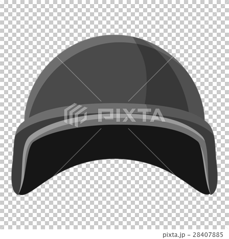Military helmet icon, gray monochrome style - Stock Illustration [28407885]  - PIXTA