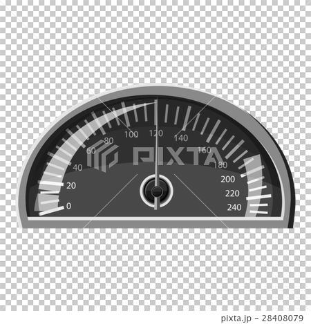 Speedometer 120 km in hour icon Speedometer 120 km in hour icon 28408079