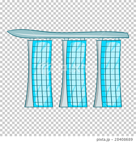 Hotel icon, cartoon style 28408689