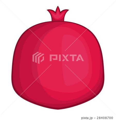 Pomegranate icon, cartoon style 28408700