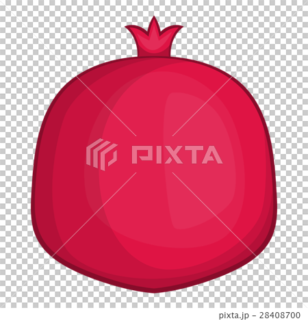 Pomegranate icon, cartoon style 28408700