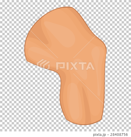 Knee icon, cartoon style 28408756