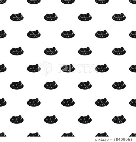 Bird nest and eggs pattern, simple style 28409063