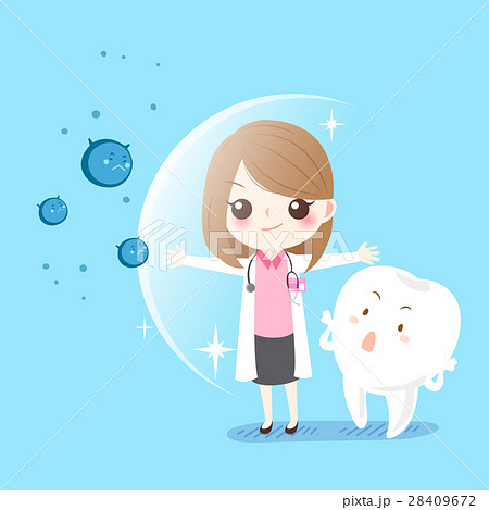 woman dentist protect tooth woman dentist protect tooth 28409672