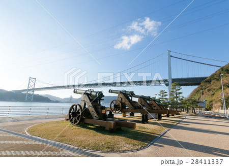 壇ノ浦古戦場址の長州砲 28411337