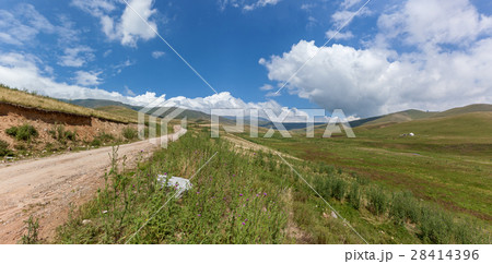 Steppe Kazakhstan, Trans-Ili Alatau, plateau Assy, 28414396