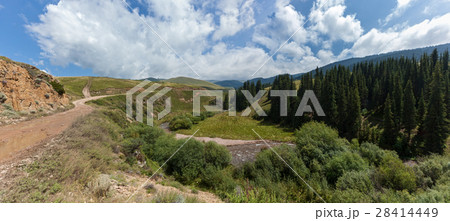 Steppe Kazakhstan, Trans-Ili Alatau, plateau Assy 28414449