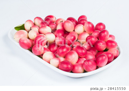 the bengal-currants on white dish the bengal-currants on white dish 28415550
