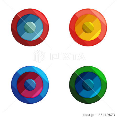 Vector circle banners Vector circle banners 28419873