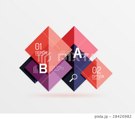 Square geometric abstract background Square geometric abstract background 28420982