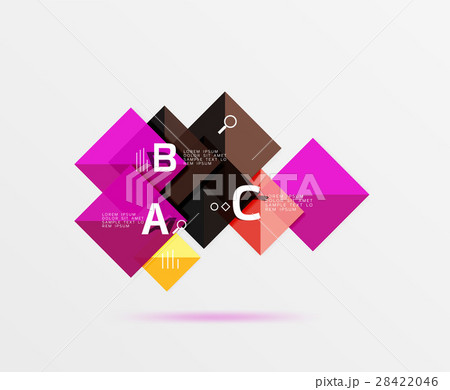 Geometric abstract background with option 28422046