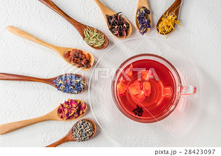 きれいになるハーブティー Colorful blend herb tea 28423097