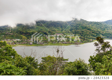 View on agricultural fields, Bali, Indonesia. View on agricultural fields, Bali, Indonesia. 28423328