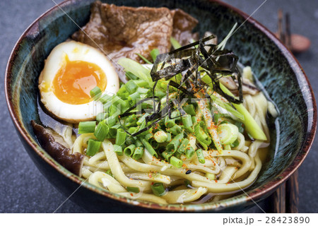 Ramen Wagyu Soup in Bowl 28423890