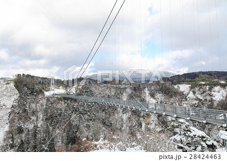 冬 九重”夢”大吊橋と雪景色 冬 九重”夢”大吊橋と雪景色 28424463