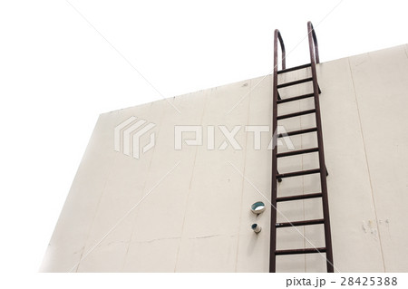 old stair industrial metal rusted to water tank old stair industrial metal rusted to water tank 28425388
