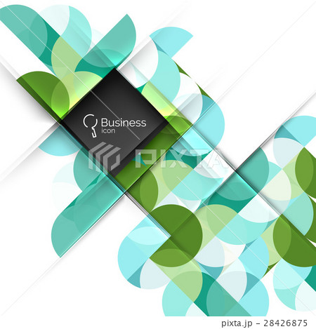 Vector circle and triangle abstract background 28426875