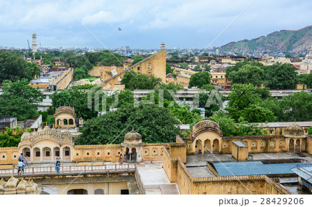 Old buildings located in Jaipur, India Old buildings located in Jaipur, India 28429206