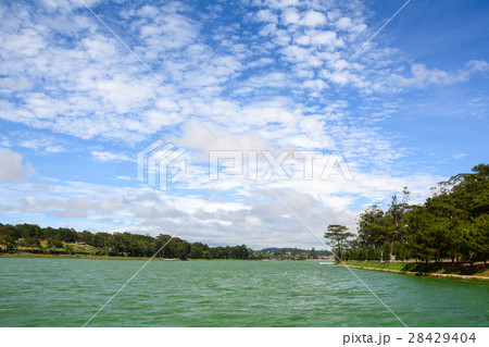 View of Xuan Huong Lake in Dalat 28429404