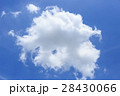 blue sky with white cloud closeup. 28430066