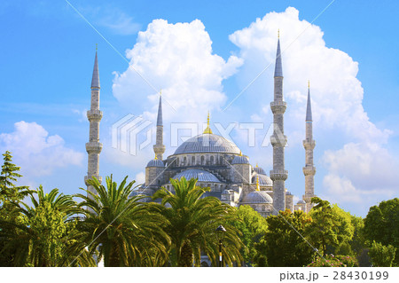 Sultan Ahmed Mosque, Istanbul, Turkey. 28430199