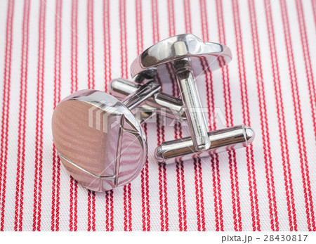 Silver cuff links 28430817