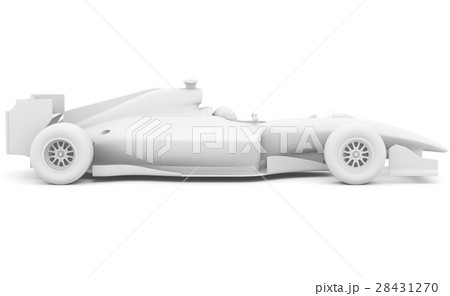 Formula race car. Side view 28431270