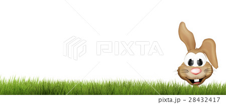 hidden happsy easter bunny 3d render 28432417