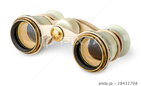 Old vintage pair of opera glasses Old vintage pair of opera glasses 28432708
